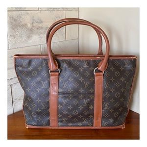 AUTHENTIC LOUIS VUITTON WEEKEND PM VINTAGE SHOULDER BAG MONOGRAM